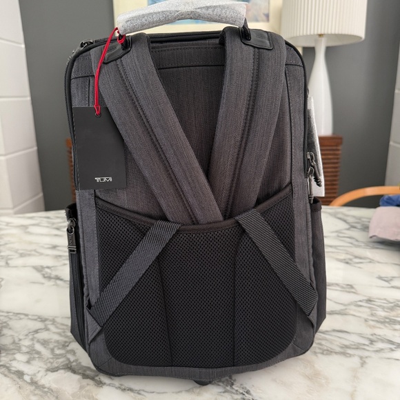 Tumi Gray Ballistic Nylon Thornhill Rucksack Backpack 02223683CHRO - Picture 3 of 16